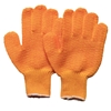 #697-700 Reversible Yellow Honeycomb Gloves (Dozen) 697, 698, 699, 700
