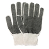 #804-806 Med Weight Knit Gloves w/dots (Dozen) 804, 805, 806