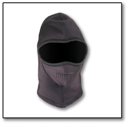 #910-911 Black Neoprene Super Clava Face Mask (Each) 