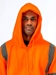 HiVis Hooded Sweatshirt - Orange - 0484RHVOSMLL2