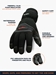 Waterproof Abrasion Safety Glove - 0283RBLKSML