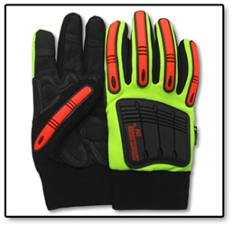 #347-350 Hi-Vis Armor Skin Impact Pro Freezer Glove (Pair) 347, 348, 349, 350