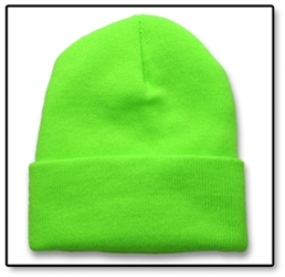 #885-886 Hi-Vis Soft Plush Knit Cap (Each) 