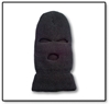 #912-913 Three Hole Double Thick Knit Face Mask (Each) 912, 913