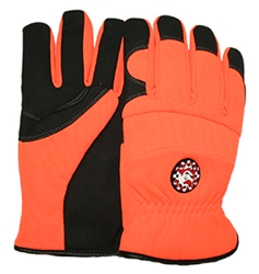 #141-143 Hi-Vis Orange Armor Skin Freezer Glove (Pair) 141, 142, 143